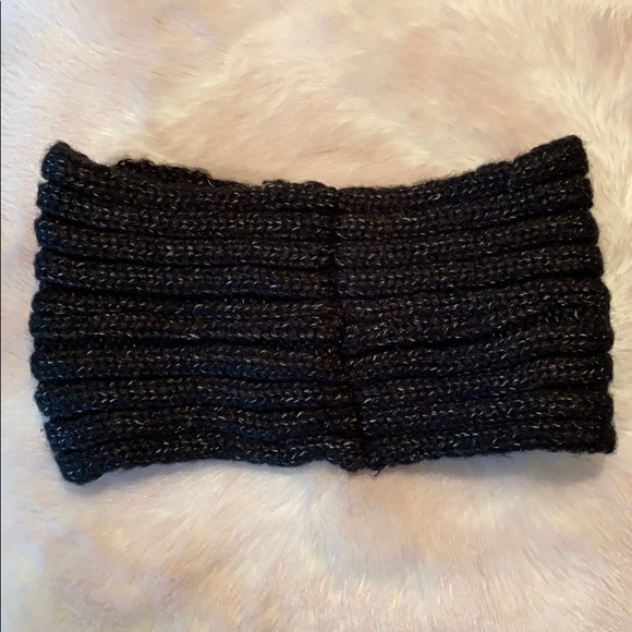 Black Knit Headband - Picture 3 of 9
